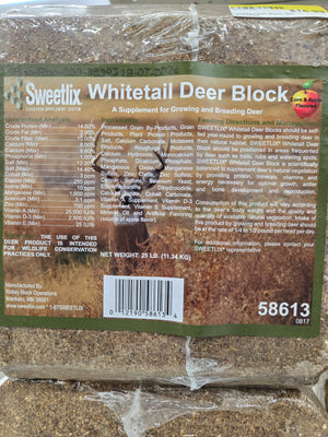 Sweetlik Deer Block 25 lb