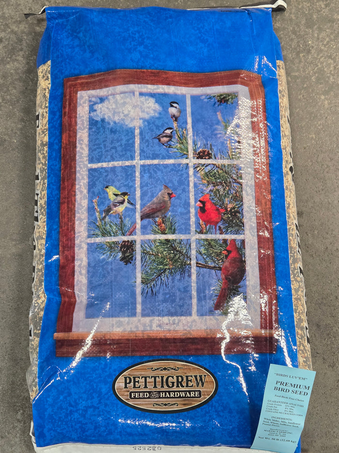 50# Pettigrew Premium Bird Feed