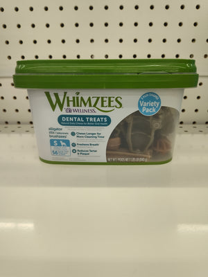 Whimzees Small Variety Pack 56pc