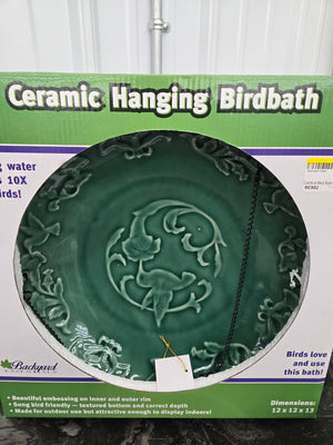 Cardinal Bird Bath for Wild Birds