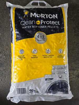 Morton Water Softener Salt Pellets, 40 lb