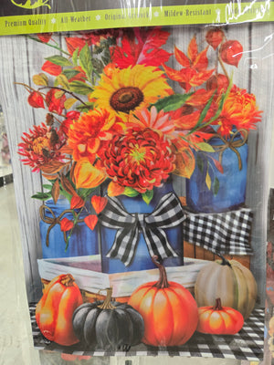 Autumn Mason Jar Flag