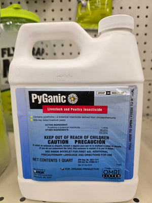PyGanic Livestock and Poultry Insecticide Concentrate
