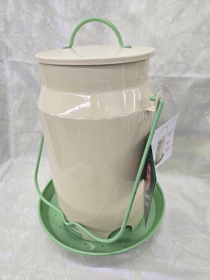 Milk Pail Bird Feeder