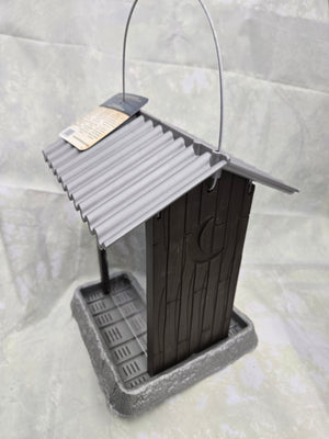 Outhouse Bird Feeder