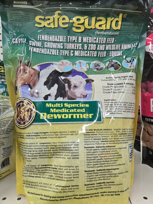 Safe-Guard 0.5% Multi-Species Dewormer Pellets 5#