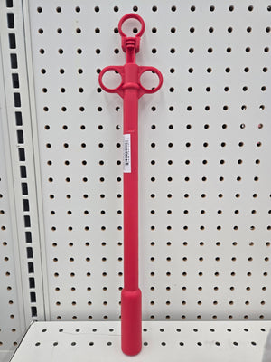 Ideal 4015 Balling Gun, Plastic, Red