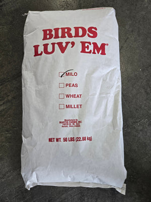 50 lb Milo Wild Bird Feed (50 lbs)