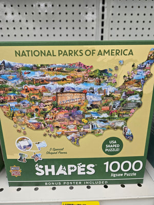 USA National Park Puzzle