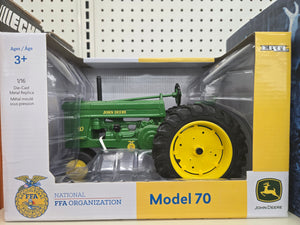 1/16 John Deere 70 Tractor with FFA Logo