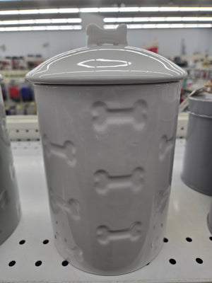 White Treat Jar 77oz