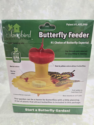 Butterfly Feeder and Nectar