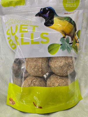 Mealworm and Nut Suet Ball - 6 Count
