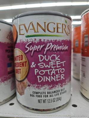 Evanger's Canine Duck and Sweet Potato