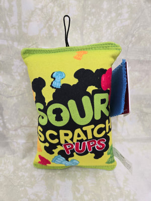 Sour Scratch Pups Dog Toy