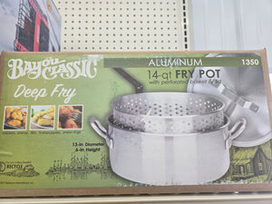 Pot Fryer with Lid and Basket (7 lb)