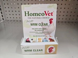 Avian WRM Clear Poultry Wormer