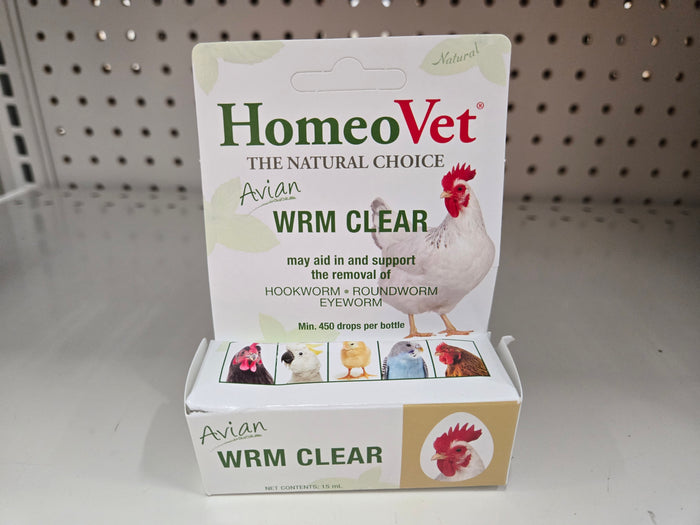 Avian WRM Clear Poultry Wormer