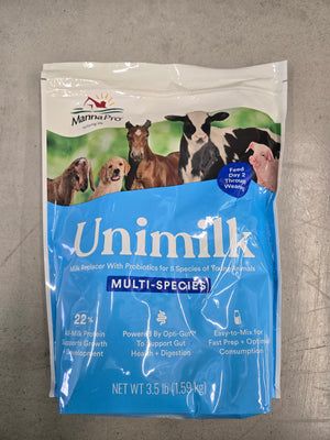 Unimilk Multi-Species Milk Replacer with Probiotics 3.5#
