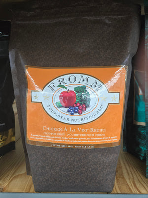 Fromm Chicken A La Veg Dog Food (4 lbs)