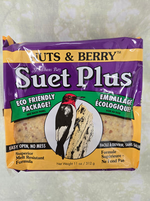 WS Nut & Berry Blend Suet Feeder Cake