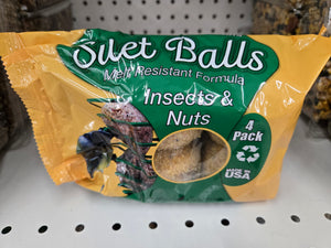 Mealworm & Nut Suet Ball