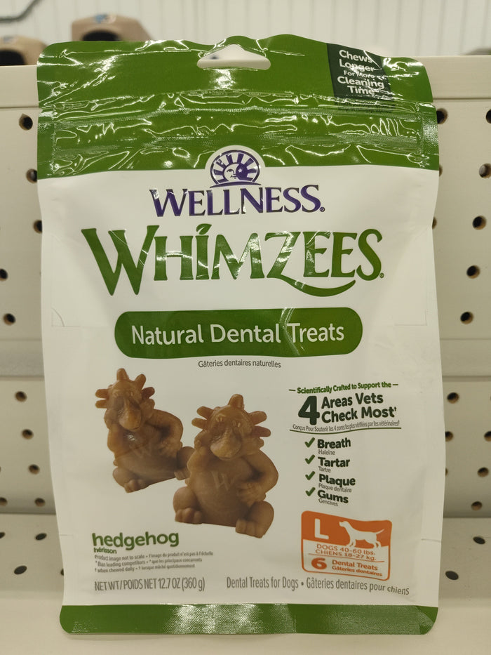 Whimzees Large Hedgehog 6-Pack
