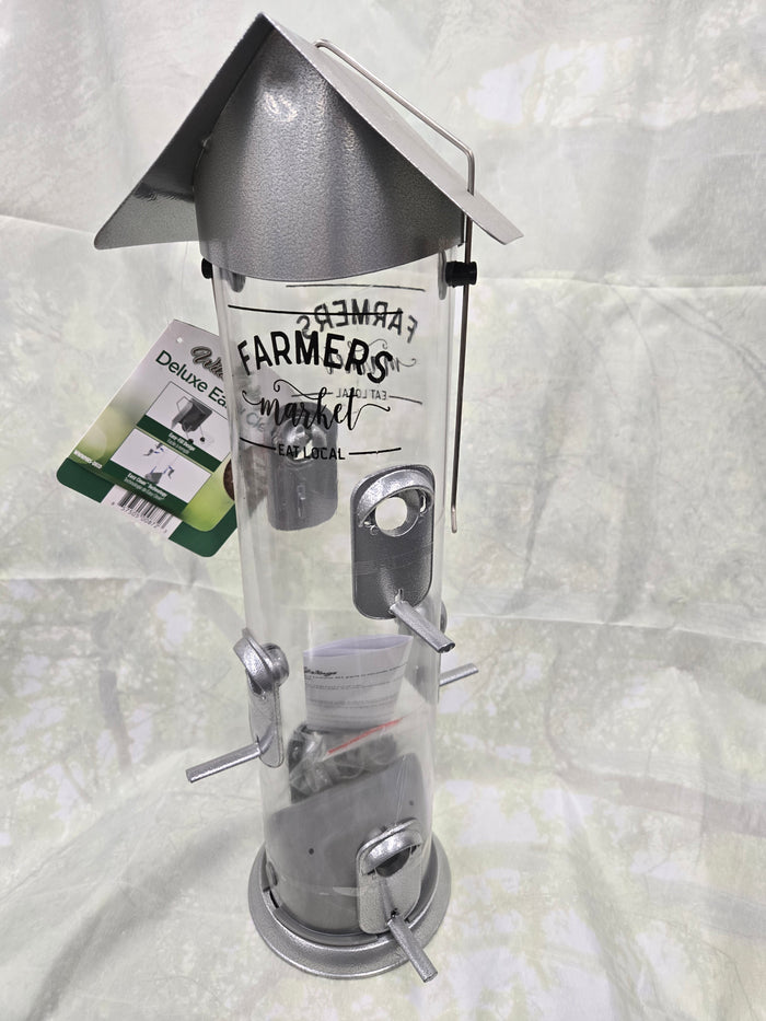 Farmhouse EZ Clean Metal Bird Feeder
