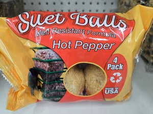 Hot Pepper Suet Balls