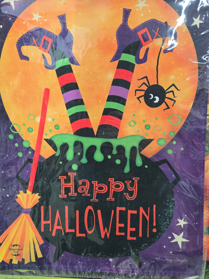 Witch Feet Garden Flag