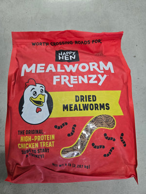 Mealworm Frenzy Treats for Chickens 5lbs