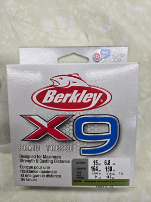Berkley X9 Braid Fishing Line