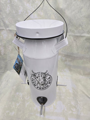 Milkhouse Milk Can Feeder for Wild Birds
