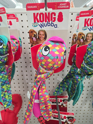 Kong Wubba Finz Blue Large