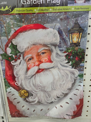 Checkered Santa Flag