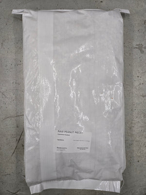 25LB Raw Peanut Pieces
