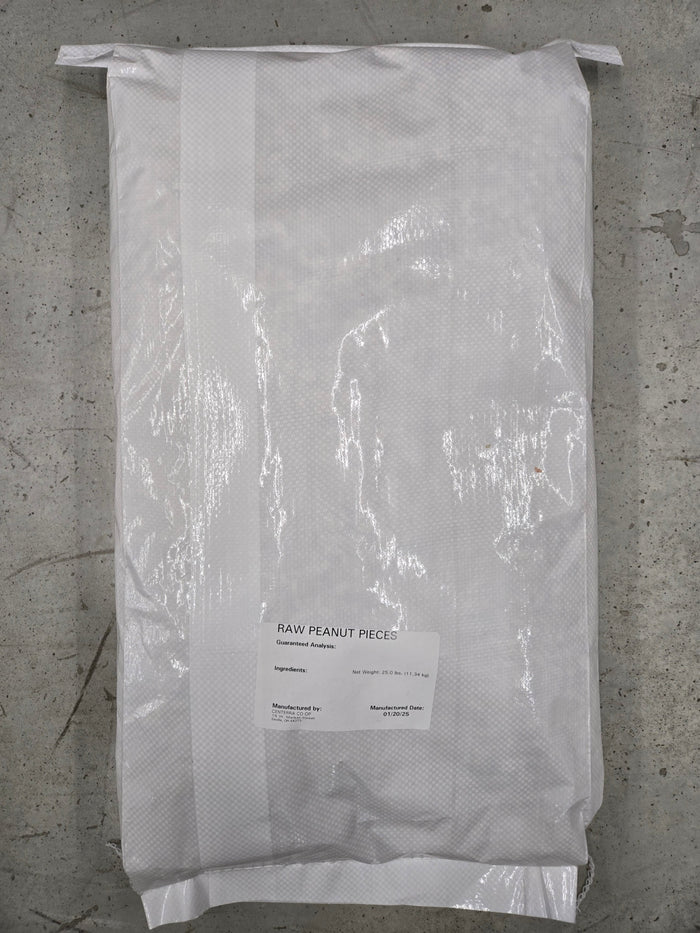 25LB Raw Peanut Pieces