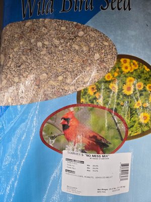 25 lb No-Mess Birdseed Mix (25 lbs)