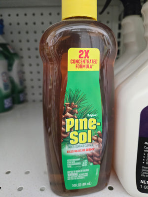 Pine-Sol Multi-Surface Cleaner and Disinfectant, 14 oz, Liquid, Original Pine
