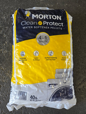 40 lb. Morton® Salt Pellets Water Softener Salt