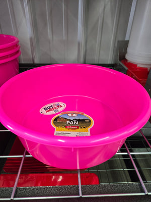 Pink 5qt Feed Pan Plastic