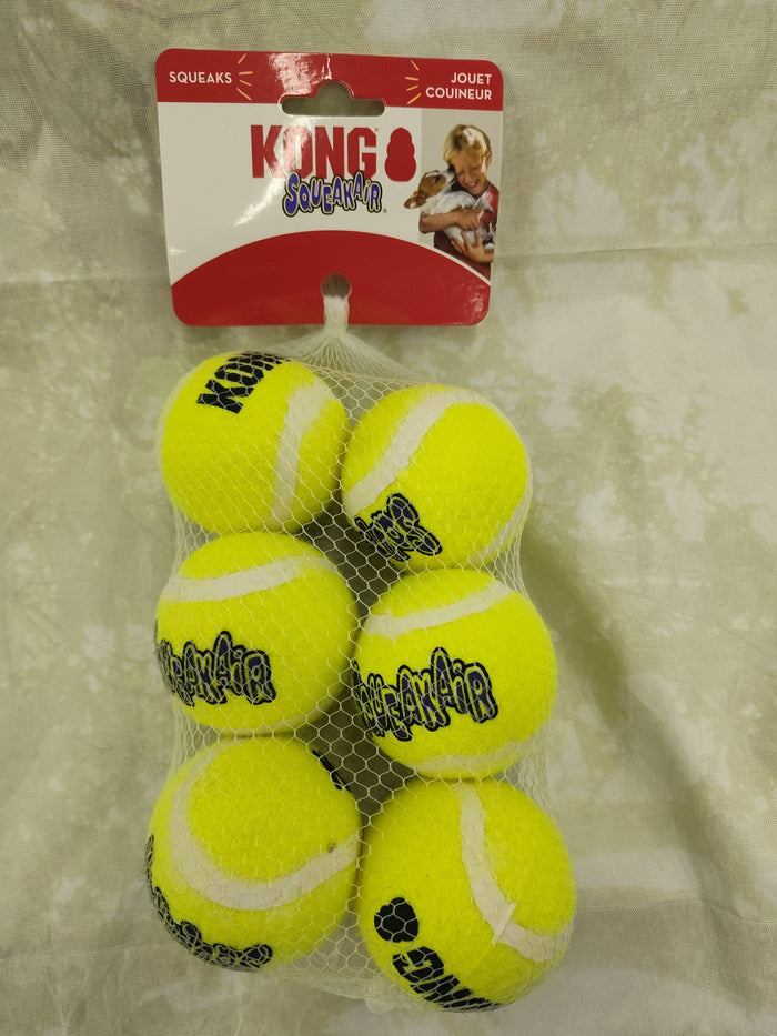 Kong Squeaker Air Ball - 6 Count