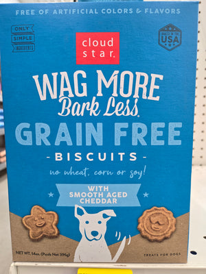 Wag More Crunch Aged Cheddar Treats
