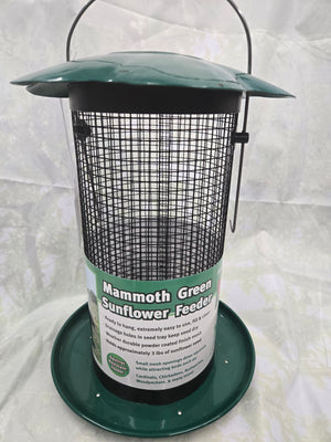 Mammoth Green Sunflower Bird Feeder