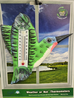 Small Hummingbird Thermometer
