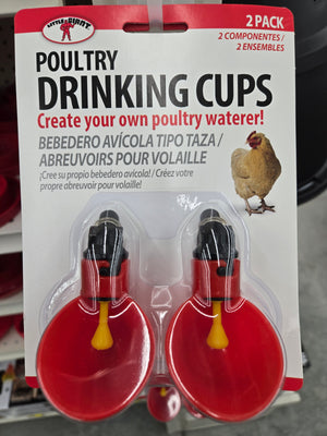 2pk Poultry Drinking Cups