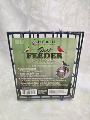 Heath Green Suet Feeder