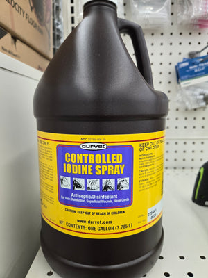 Controlled Iodine Spray Gallon