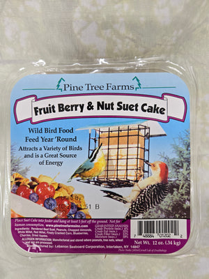 Fruit Berry Nut Suet Cake (1 lbs)