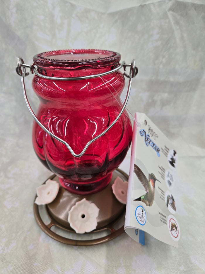Ruby Visions Hummingbird Feeder